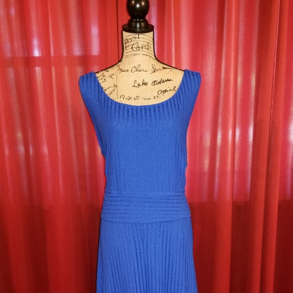 Royal Blue Cocktail dress - Picture 3 of 8